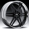 Dub Custom Wheels Dirty Dog II Black Chrome Lip Wheel Packages