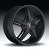 Dub Custom Wheels Drone black S155 Wheel Packages