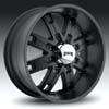Dub Custom Wheels Hustla 8 Black S161 Wheel Packages