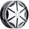 Dub Spinning Wheels Pimpstar Chrome S800 Wheel Packages