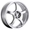 Focal F05 166 Silver Machined Wheel Packages