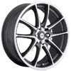 Focal F10 177 Grey Machined 18 Inch Wheel