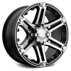 Forza 309 17X9 Black Machined