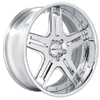 GFG Klessig 5 Chrome 22 X 8 Inch Wheels
