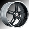 GFG Narkid Matte Black 22 X 8 Inch Wheels