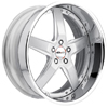 GFG Nice 5 Machined 22 X 8 Inch Wheels