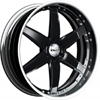 GFG Nice 6 Black 22 X 8 Inch Wheels