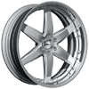 GFG Nice 6 Chrome 22 X 8 Inch Wheels