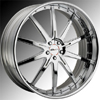 GFG Tel Aviv Chrome 20 X 8 Inch Wheels