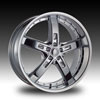 Hoyo H10A-S Chrome 18 X 7.5 Inch Wheel