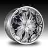 Hoyo H3 Chrome 22 X 9.5 Inch Wheel
