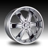 Hoyo H5S Chrome 20 X 8.5 Inch Wheel