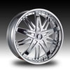 Hoyo H7S Chrome 20 X 8.5 Inch Wheel