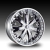 Hoyo H8S Chrome 18 X 7.5 Inch Wheel