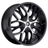 Heavy Hitters H4 22X9.5 Black