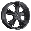 Heavy Hitters H5 22X9.5 Black