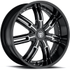 Heavy Hitters H7 22X9.5 Black