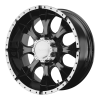 Helo HE791 Maxx -B 17X9 Gloss Black Machined