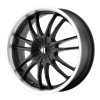 Helo HE845 17X7.5 Gloss Black Machined