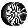 Incubus 500 Paranormal Black 20 X 8.5 Inch Wheel