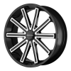 KMC KM681 Nerve 20X8.5 Gloss Black Machined