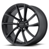 KMC KM691 Spin 18X8 Satin Black