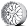 KMC KM693 Maze 18X8 Silver with Machined Face