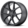 KMC KM694 Wishbone 18X8 Satin Black