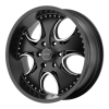 KMC KM755 Venom 20X8.5 High Temp Matte Black Coated