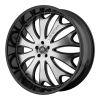 Lorenzo WL29 22X10 Gloss Black With Machined Face