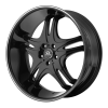 Lorenzo WL31 22X10 Gloss Black With Clearcoat