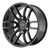 Lorenzo WL36 22X9 Gloss Black With Milled Accents