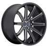 Mach M10 18X8 Satin Black Machined