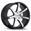 Mach M7 18X8 Gloss Black Machined