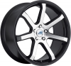 Mach M7 18X8 Satin Black Machined
