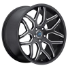 Mach M8 22X9 Satin Black Machined
