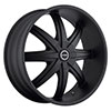 Strada Magia Stealth Black 22 X 8.5 Inch Wheels