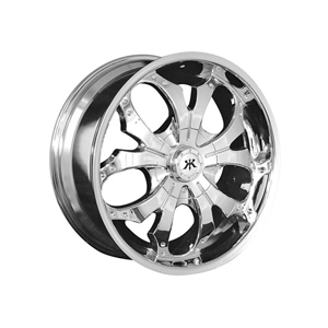 Rennen  Matrix Chrome Center Caps