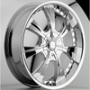 Menzari Double07 MSC05 Chrome Wheel Packages