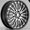 Menzari Hydro MSC02 Black 18 X 7.5 Inch Wheels