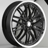 Menzari Inferno MSC01 Black Wheel Packages