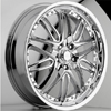 Menzari Inferno MSC01 Chrome 17 X 8 Inch Wheels