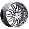 Menzari Noire Z10 Chrome 22 X 10.5 Inch Wheels