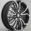Menzari Slide FWD MSC06 Black Wheel Packages