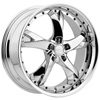 Menzari Viaggio Z11 Chrome  18 X 8 Inch Wheels