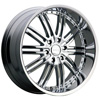 Menzari Vim Z08 Chrome 20 X 10 Inch Wheels