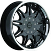 Milanni Style 331 Ambrosia Black: 18 x 8.5