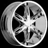 Milanni Hollywood 6 Chrome Cap