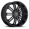 Milanni  9032 Khan 18X8.5 Satin Black