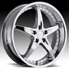 Milanni ZS 1 Type 453 Chrome 18 X 8 Inch Wheels
